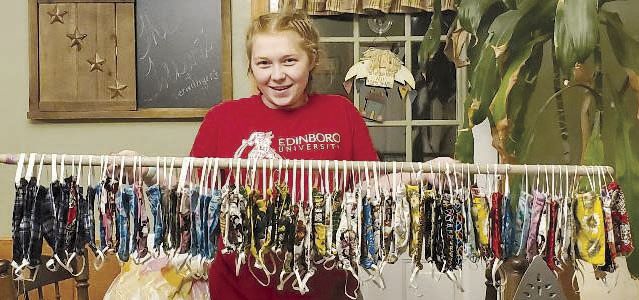 Young seamstress to the rescue